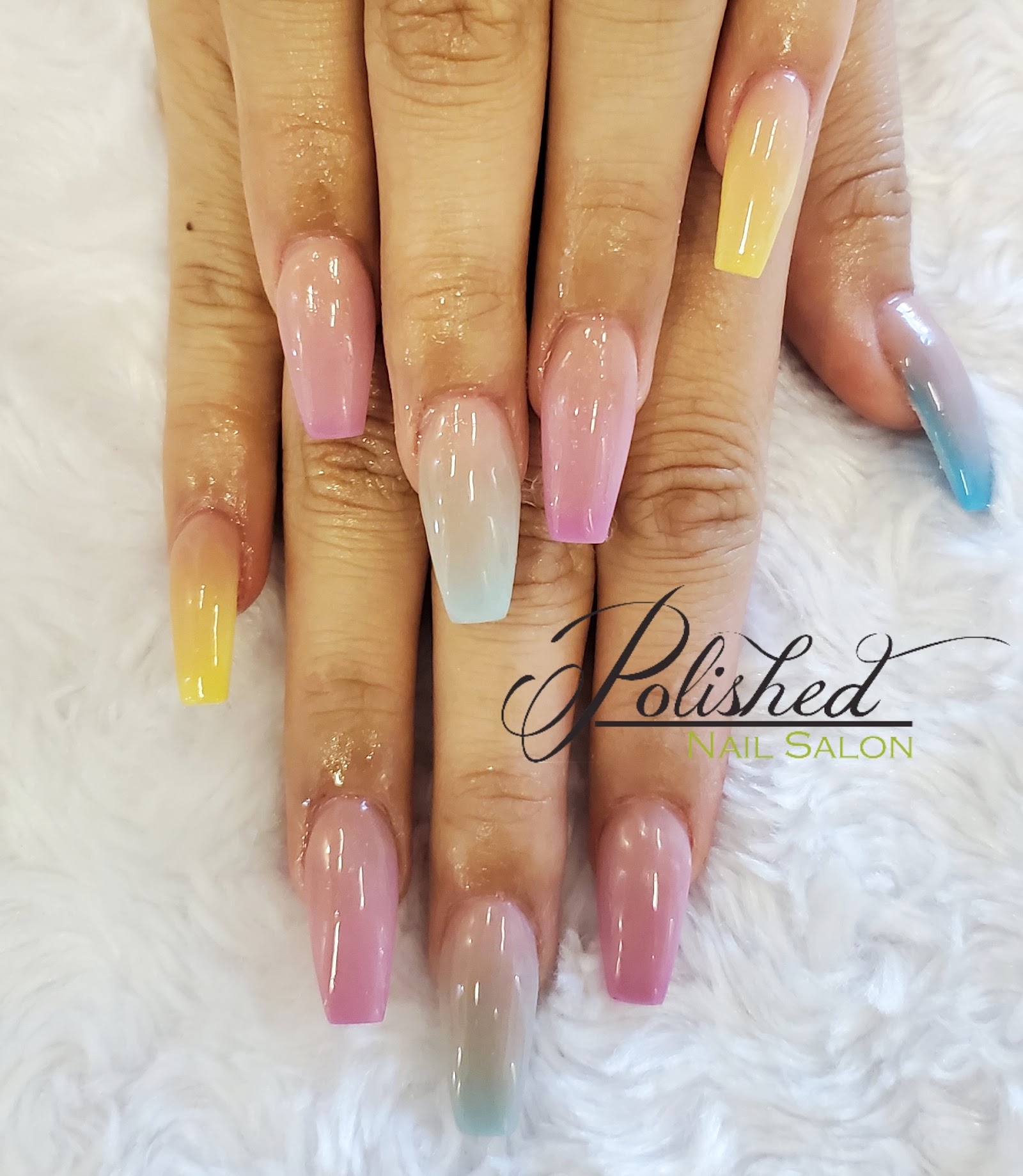 Polished Nail Salon logo